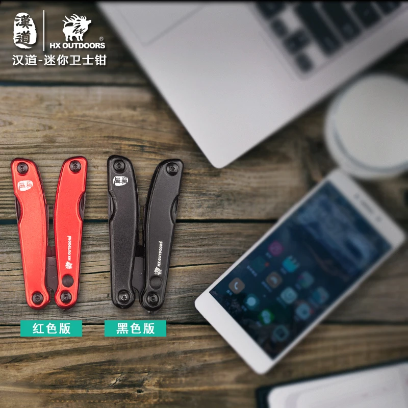 HX OUTDOORS Multitool Pocket Folding Plier Camping Survival Knife Multi Tool Pliers Conbination Outdoor EDC Hand Tools