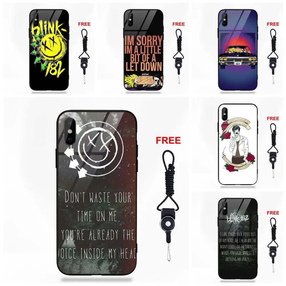 Прекрасный панк-группы Blink 182 для Apple iPhone 5 5C 5S SE 6 S 7 8 Plus X XS Max XR высококачественный