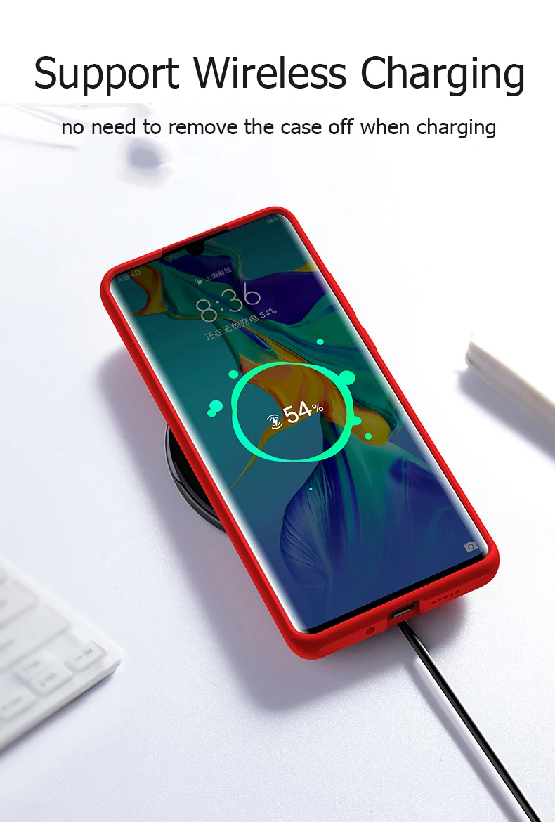 Ban Đầu Lỏng Ốp Lưng Dẻo Silicone Huawei P20 P30 Lite P40 Nova 5T 3 3i Y9S Giao Phối 10 20 30 40 Pro Y9 Prime 2019 Chắc Chắn Bìa Mềm huawei waterproof phone case