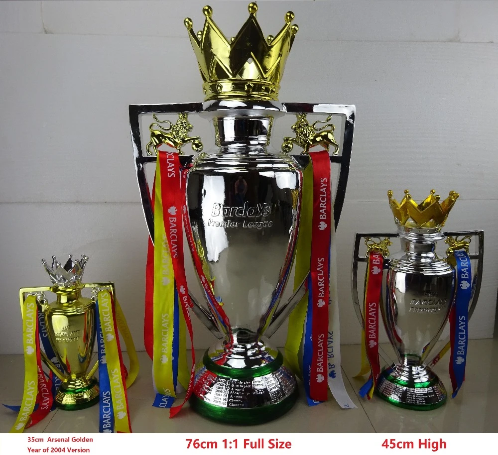 プレミア リーグ トロフィー Fa英語チャンピオンズ カップ バークレイズ フルサイズ 76 センチ 30 で トール Premier League Trophy Champion Cupsfa Cup Trophy Aliexpress