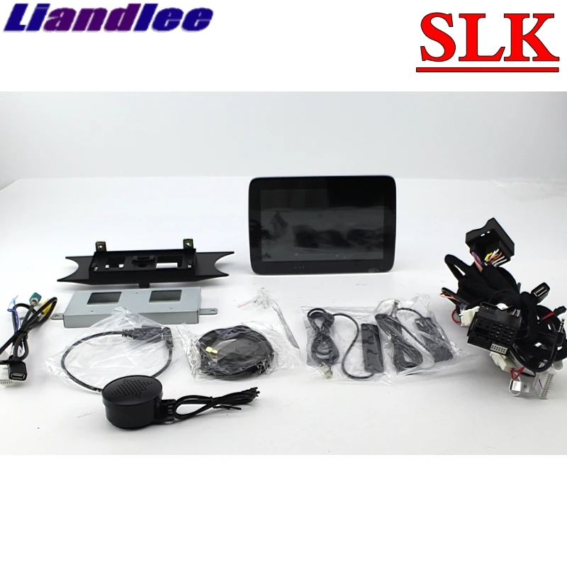 Clearance Liandlee Car Multimedia Player NAVI For Mercedes Benz SLK SLC MB R172 2009~2018 Original CarPlay Adapter Radio GPS Navigation 4