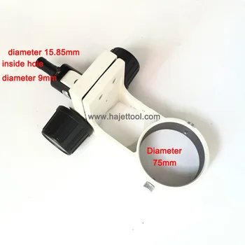 

Free Shipping 75mm Diameter Adjustable Stereo Microscope Stand Holder Arm Bracket Microscope Gear Accessories