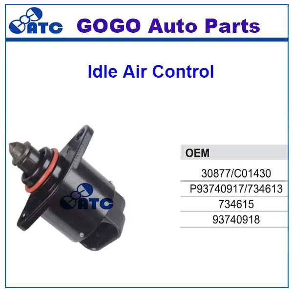 Клапан контроля холостого хода для DAEWOO MATIZ OEM 30877/C01430 P93740917/734613 734615 93740918 |