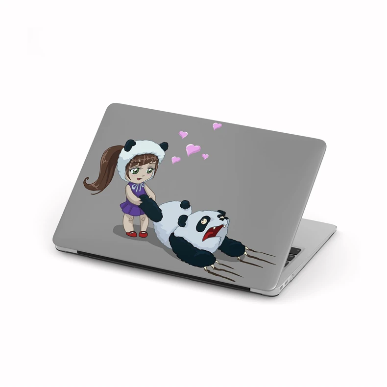 LoliHippo панда серии ноутбук защитный чехол для Apple Новый Macbook Air Pro 11 12 13 3 15 4 дюймов