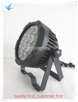 

free shipping 8pcs/lot LED Par Light 12x10w 4IN1 RGBW DJ Lighting Super Bright Waterproof Par Wash IP65 Par Can Light