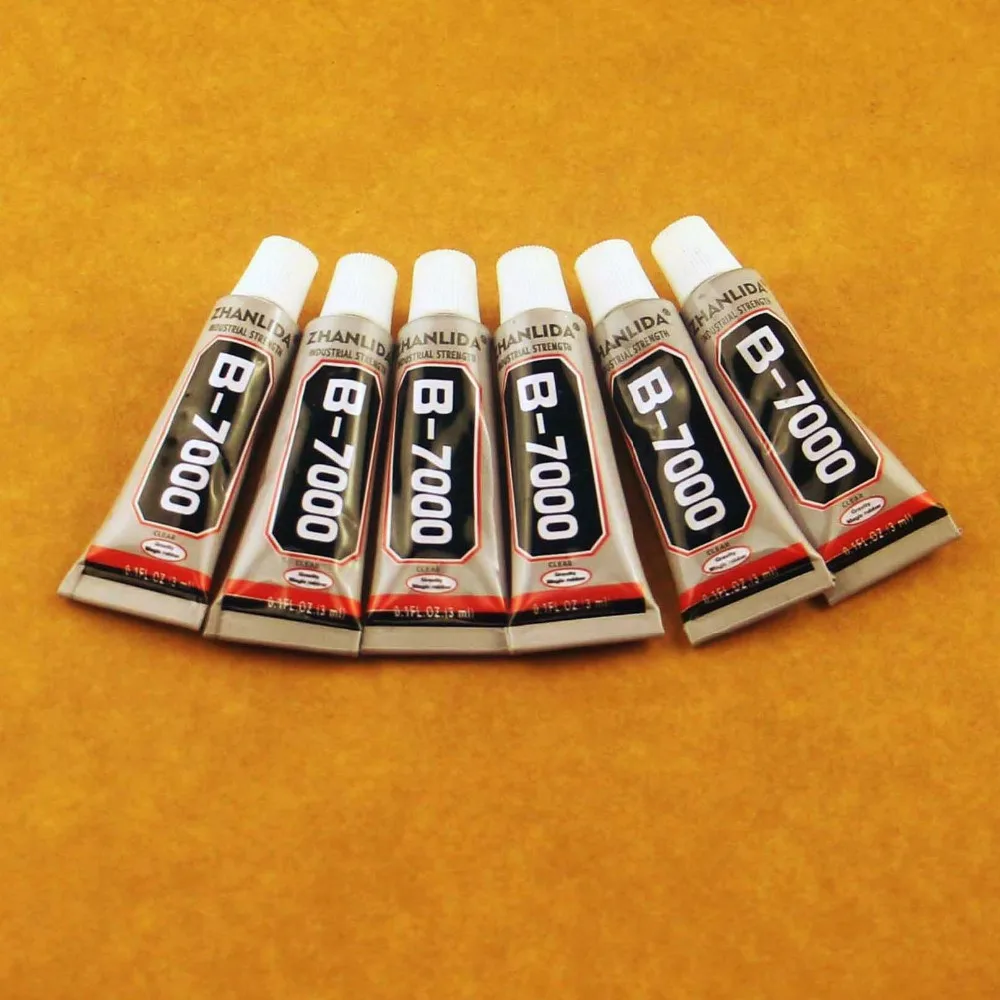 

Wholesaler 60 Pcs B-7000 Glue B7000 3ml Multi Purpose Epoxy Resin Adhesives Crafts Glass Touch Screen Cell Phone Repair Super