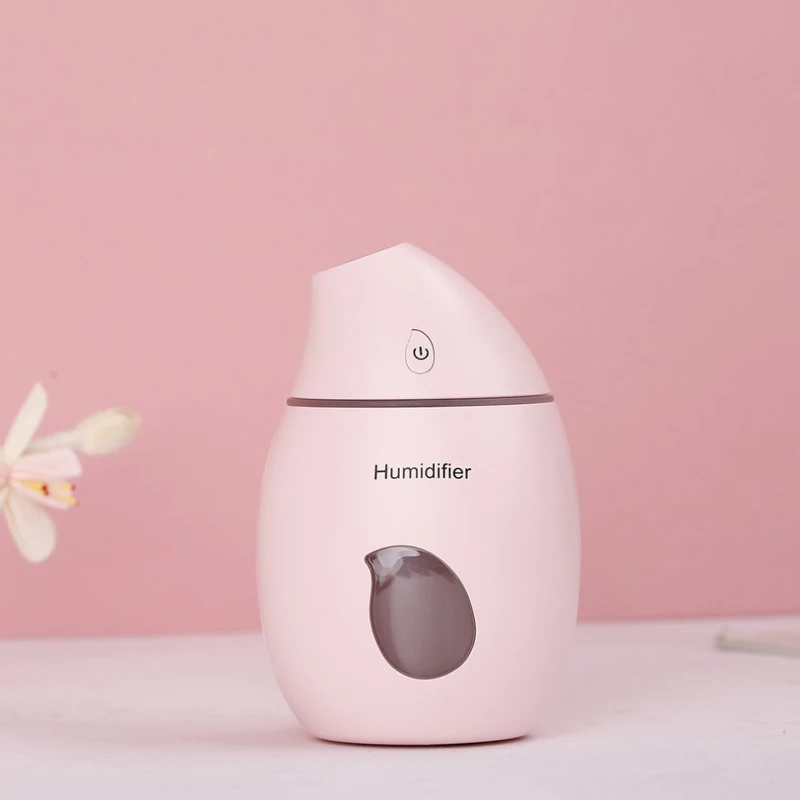 

KEBEIER 160ml Cute Mango Shaped Humidifier Mini Air Purifier Portable USB Diffuser Universal Home Office Purifier