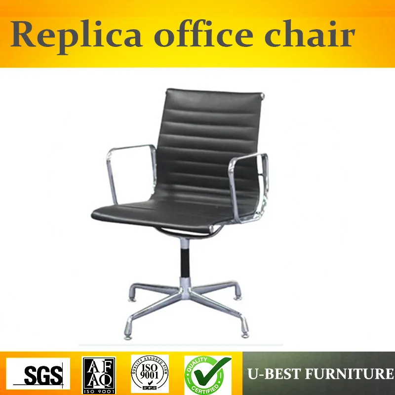 

Free shipping U-BEST luxury executive aluminum frame genuine leather office chair,Comfortable Low Back ergonomic chair
