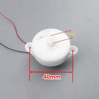 

1PCS 300 Reduction Motor Gear Motor DC 6V 2.5RPM DC9V 3.5RPM for Toy Accessories