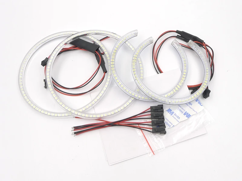 Для Chrysler Voyager Grand Voyager 2008- smd led angel eyes kit отличное Ультра яркое освещение DRL