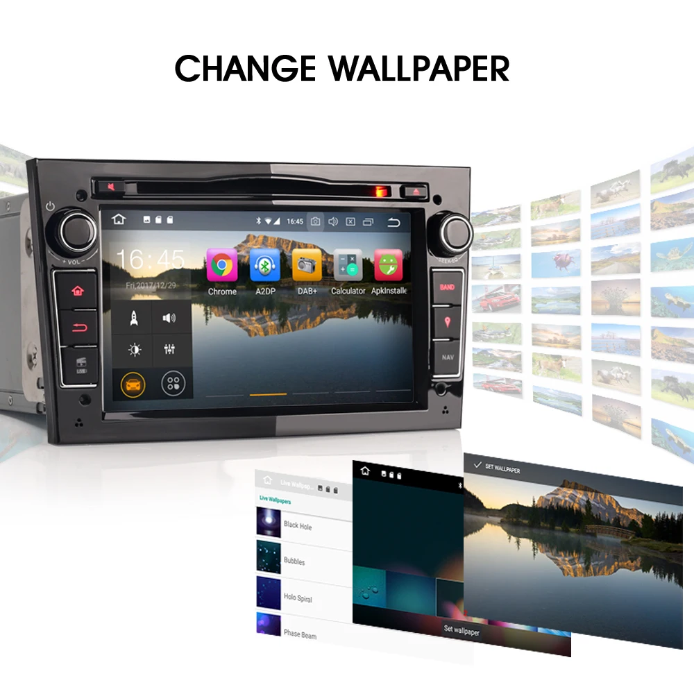 Автомобильный DVD плеер Android 8 0 DAB + MP3 GPS навигация Sat Nav радио для Opel Astra H Vectra C Zafira Wi Fi