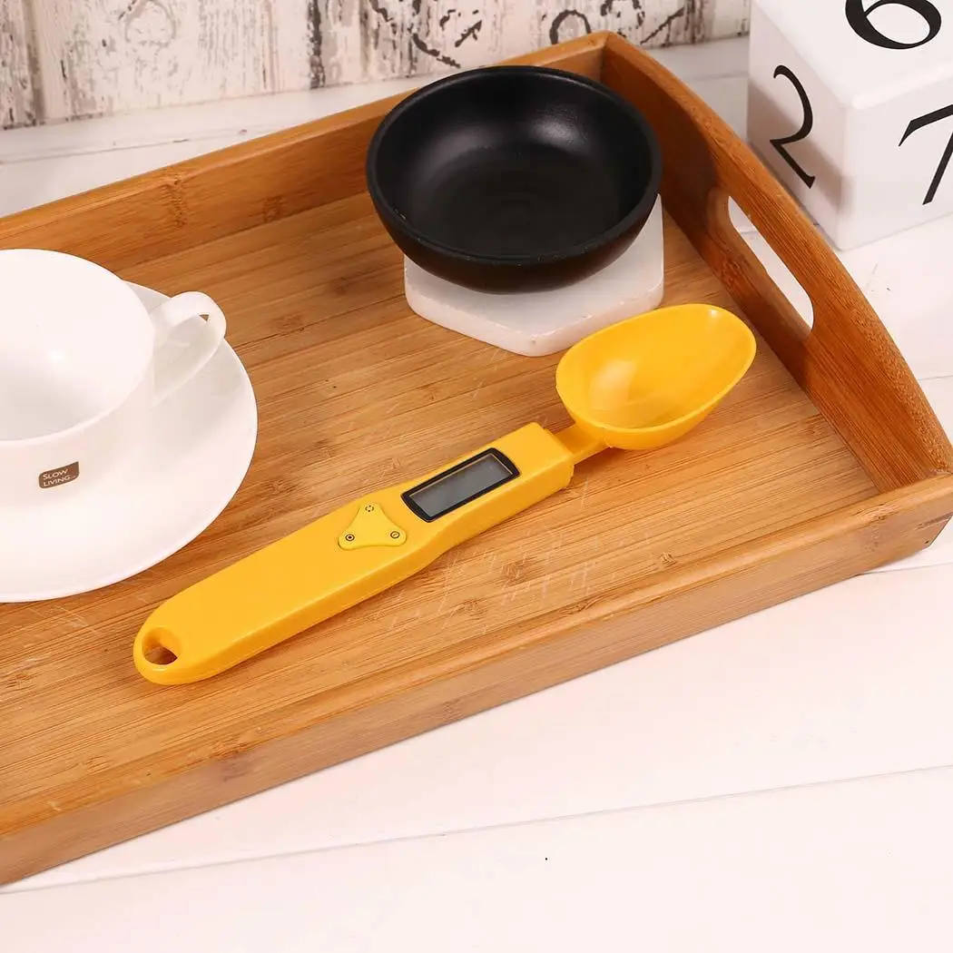 Электронная мерная ложкa для взвешивания масла муки крем Tea2pcs 7 батарей