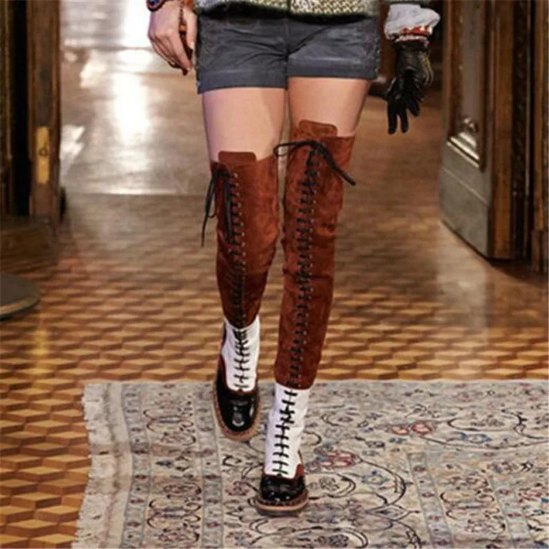 Fashion-Show-Long-Autumn-Women-Boots-Mixed-Color-Leather-Over-The-Knee-Boots-British-Style-Lace.jpg_640x640