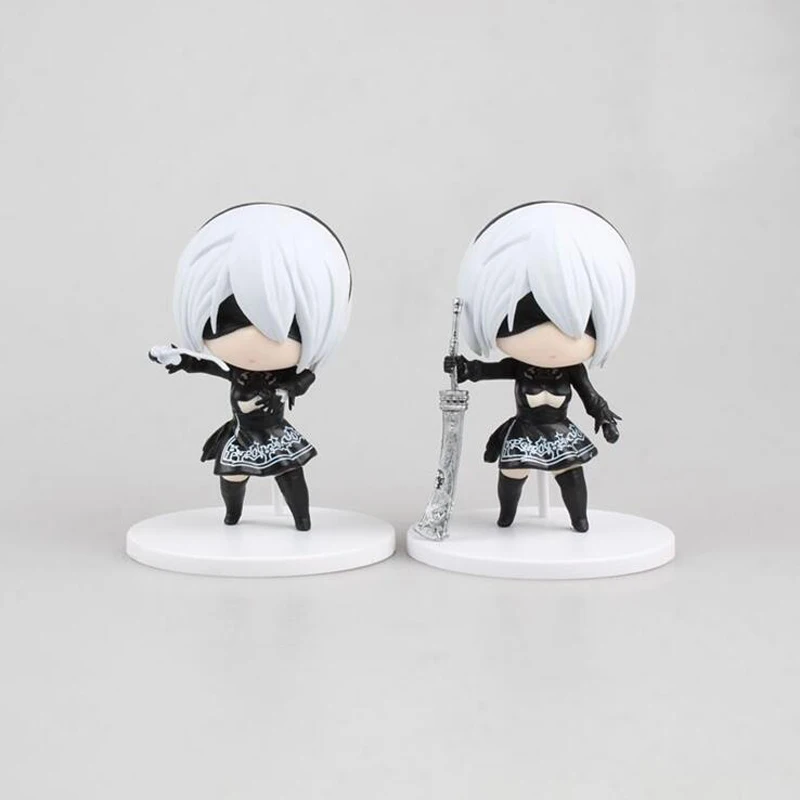 

NieR:Automata action model figure YoRHa Type A No. 2 Anime Nendoroid 10cm figurine collection toy gifts boxed