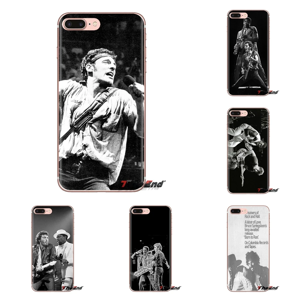 Transparent TPU Case Covers Bruce Springsteen run Ring Holder For Huawei Mate Honor 4C 5C 5X 6X 7 7A 7C 8 9 10 8C 8X 20 Lite Pro |