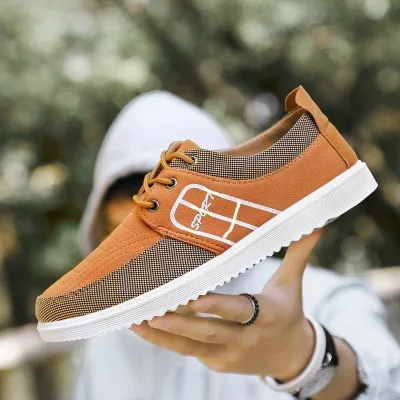 

Brand Casual Shoes Men Breathable Canvas Shoes For Men Fashion Espadrilles Men Flats Luxury Shoes Casual Trainers Men Footwear