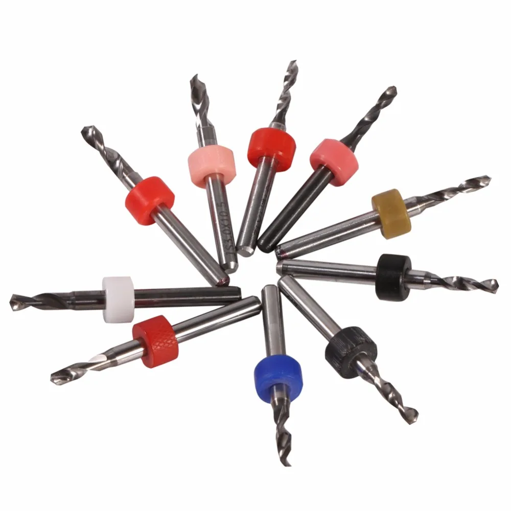 10pcs/set PCB Print Circuit Board Cemented Carbide Mini Micro Drill