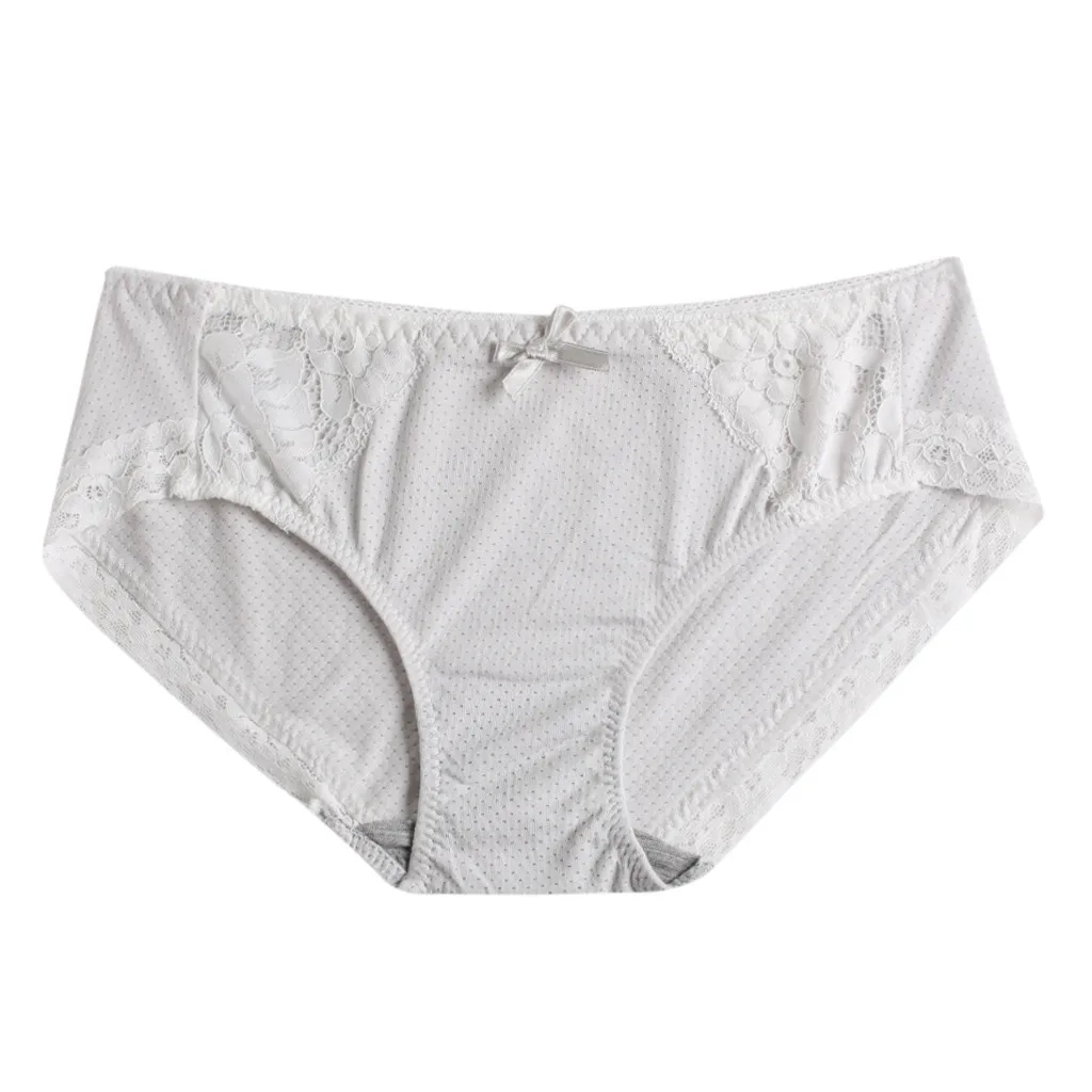 

Soft Comfortable Breathable Summer Low-Rise Knickers Hollow Briefs Ultra Thin Underwear Lace Panties Lady Sleepwear 2019 D27