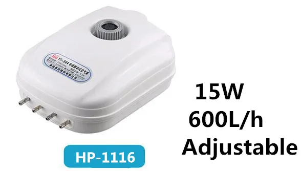 110-240 в 8,5 Вт 15 Вт аквариумный воздушный насос для аквариума увеличивающий кислородный насос ультра-тихий воздушный насос - Цвет: HP-1116