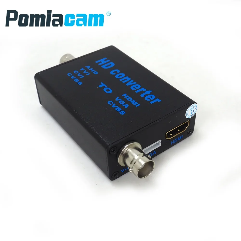 Конвертер BNC в HDMI конвертер видеосигнала высокой четкости сигнала AHD/TVI/CVI/CVBS