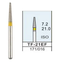 12 шт. стоматологический Алмазный ФГ 1,6 мм плоский конус Бур для NSK Стиль высокоскоростной воздушный турбинный TF-13C, TF-12F, TF-21F, TF-12EF, TF-21EF