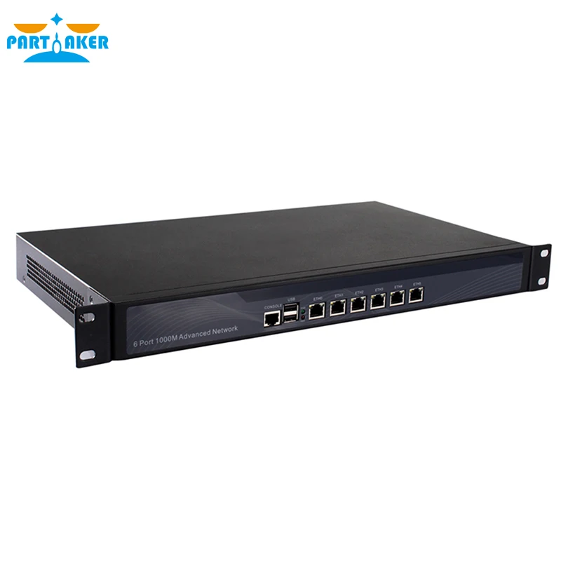 Partaker R6 2117U Интернет маршрутизатор ROS 6 гигабитный mikrotik с монтажом 2G RAM 8G SSD|mikrotik