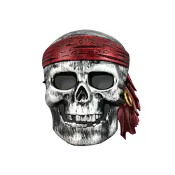12*13 см пиратский череп наклейки для автомобиля 3D Дьявол украшение кузова Готический Скелет компьютерные наклейки