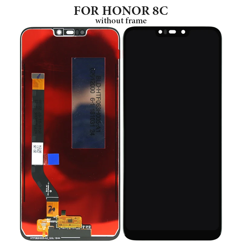 Высококачественный экран для huawei Honor 8C, ЖК-дисплей с сенсорным экраном в сборе, сменный BKK-AL10 для huawei Honor 8C, ЖК-дигитайзер