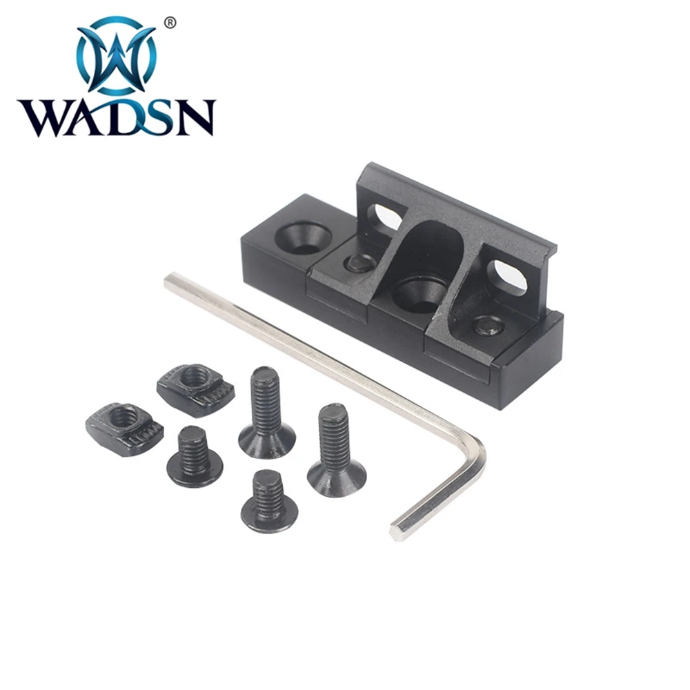 WADSN тактический флэш светильник Mlok Keymod с креплением для Surfire M300/M600/M300V/M600V/M600B Softair