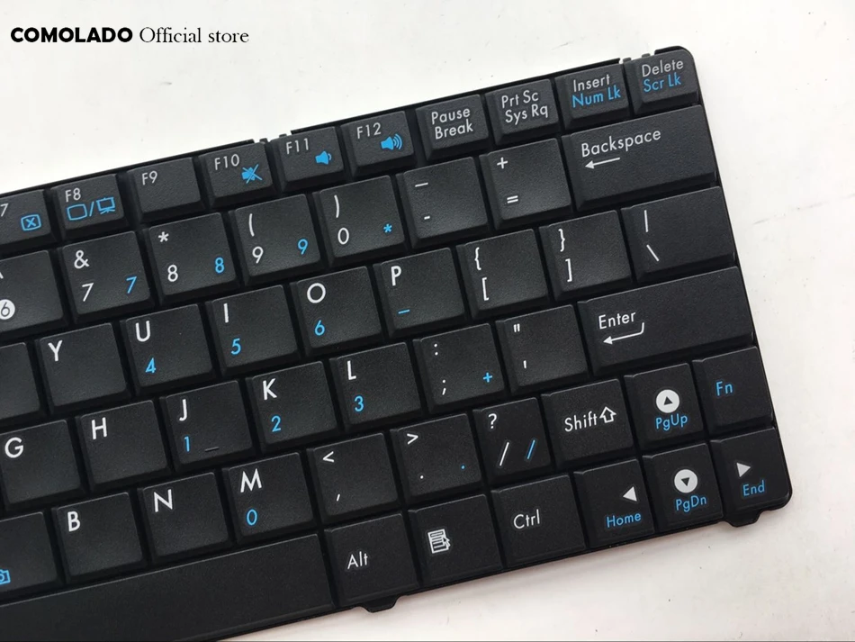 US English keyboard For ASUS N10 N10A N10C N10E N10J N10JC Black Laptop Keyboard US Layout (2)