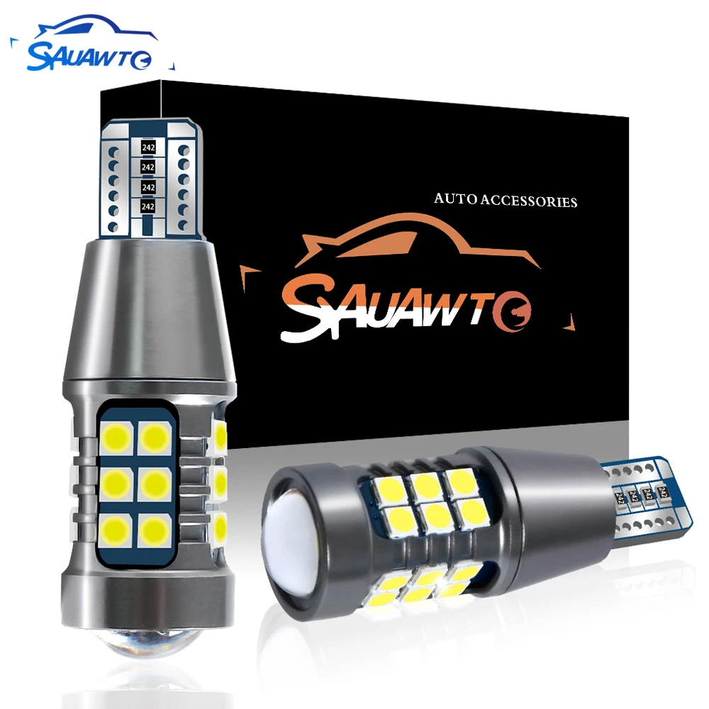 

2x W16W T15 LED Bulbs Canbus Backup Light 921 912 LED Reverse Lamp for BMW E60 E90 E91 Ford Fiesta Fusion Focus Mazda 3 5 6 CX-5