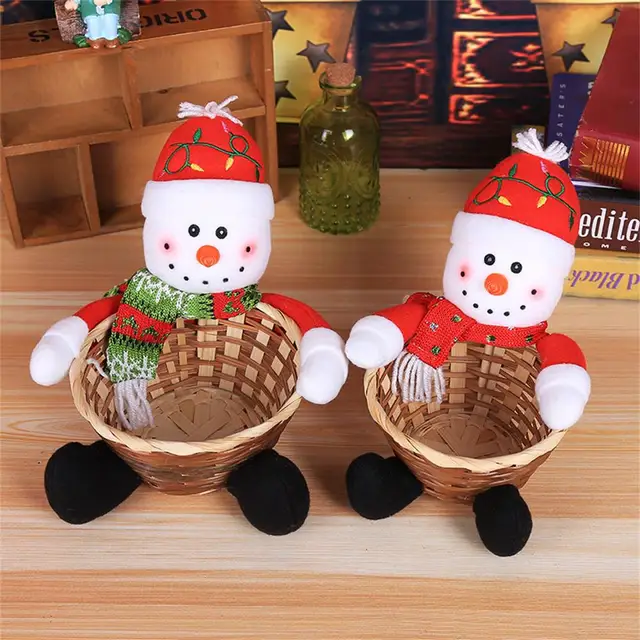 christmas candy basket childrens candy box decoration santa claus storage basket gift party christmas decorations candies - Christmas Basket Decorations christmas candy basket childrens candy box decoration santa claus storage basket gift party christmas decorations candies - Christmas Basket Decorations