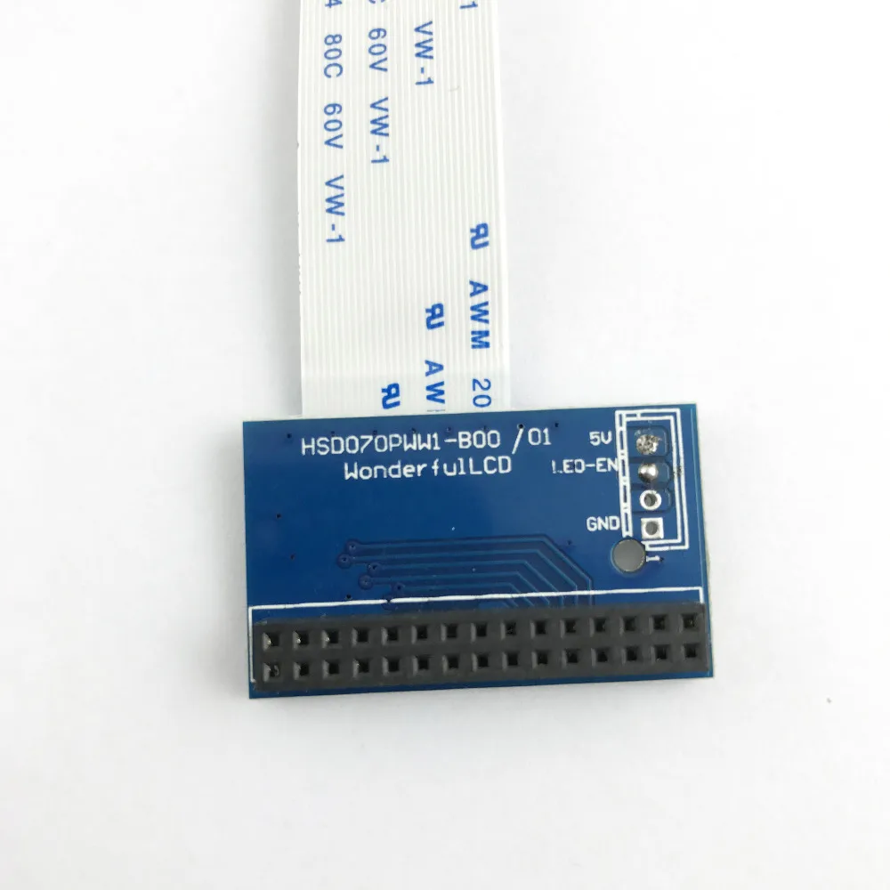 HSD070PWW1 специальный LVDS 1280X800IPS ЖК-дисплей 7 дюймов 30pin кабель низковольтной дифференциальной передачи сигналов