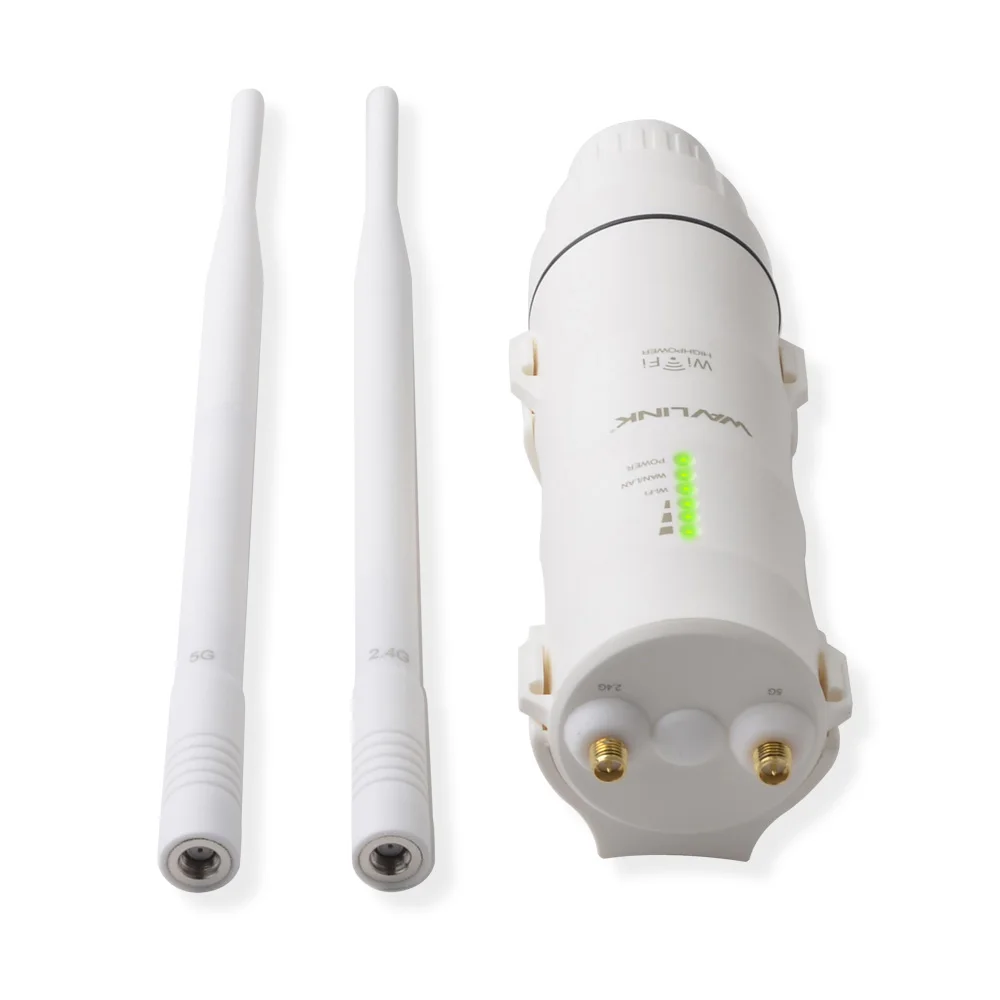 NEW AC600 High Power Outdoor Weatherproof 30dbm Wireless Wifi Router AP Repeater 2 4G 5G Long 2