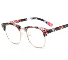 N67 Moda Hombres de la Marca de Moda Marco Gafas con Lentes Transparentes Hombre Johnny Depp Empollón Mujeres Informáticos Vidrios Del Ojo Marcos Ópticos