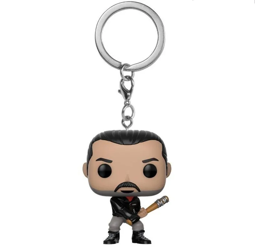 The Walking Dead Negan Friday the 13th JASON VOORHEES Stranger Things barb stitch chessur экшн фигурки брелок игрушка