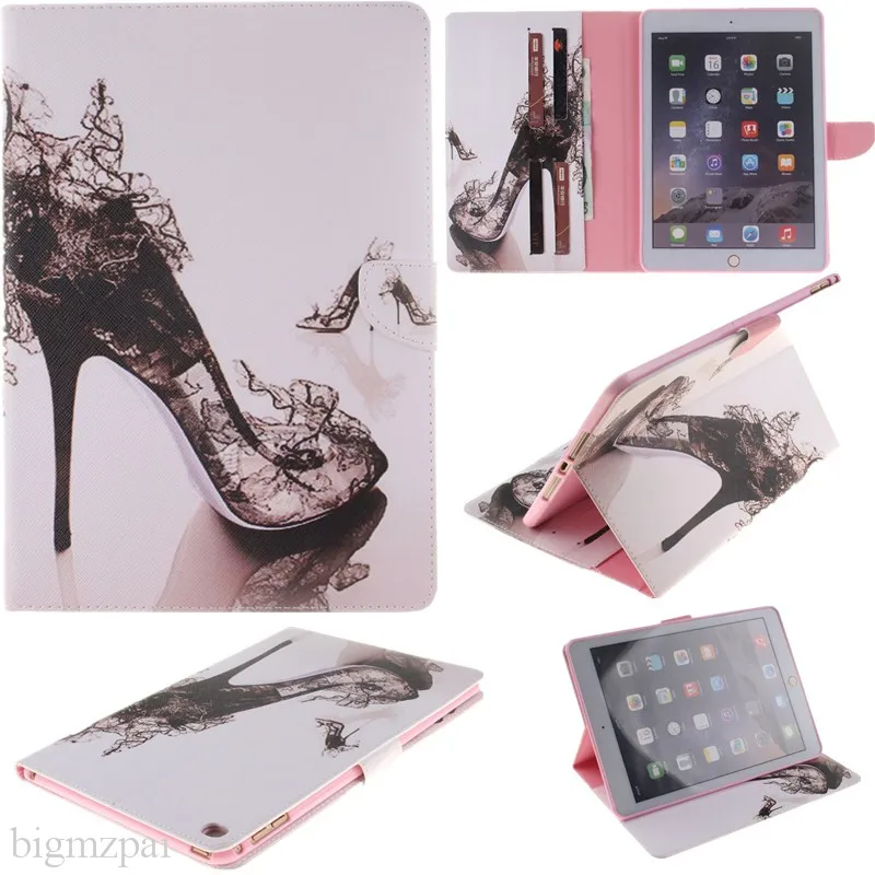 PU Leather Wallet Flip Case For Apple Air 2 Case For Apple Ipad 6 Folio Stand Tablet Cover 9.7 Inch Protector Skin Fundas Coque (10)