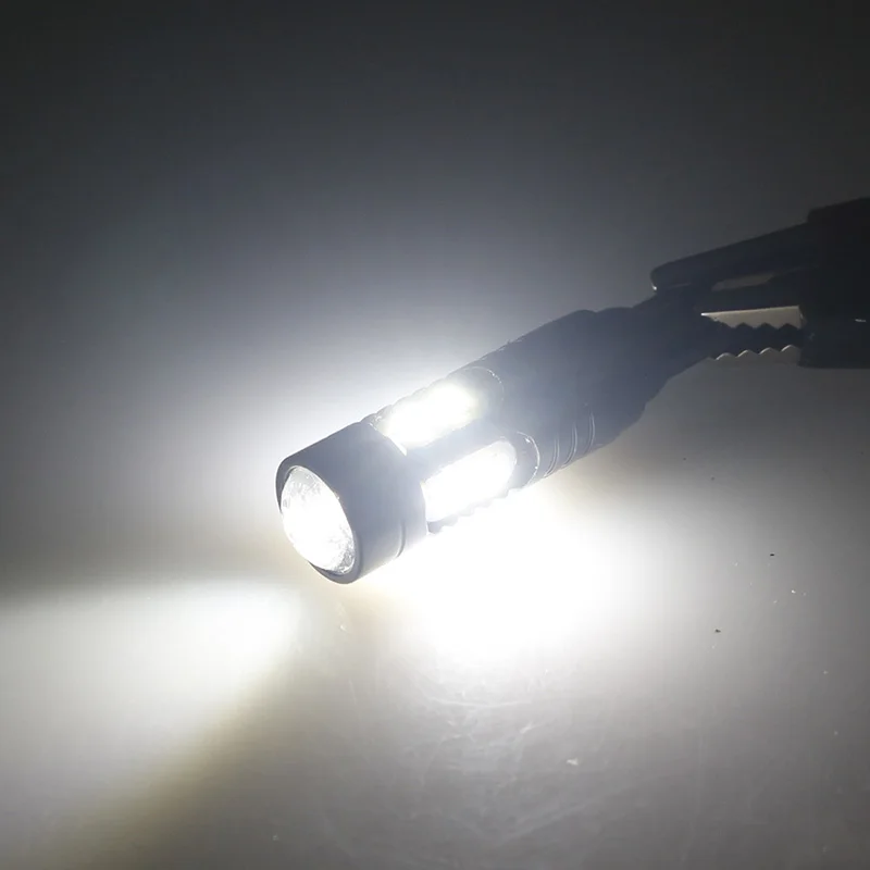 2 шт. авто светодиодный T10 canbus 2323 10 SMD линзы спот W5W 194 168 светильник лампа без ошибок