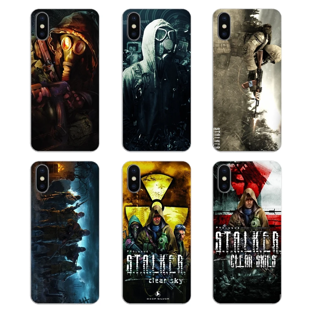 

stalker clear sky Game Pattern Transparent Soft Cases Covers For Xiaomi Redmi 4X S2 3S Note 3 4 5 6 6A Por Pocophone F1 Mi 6