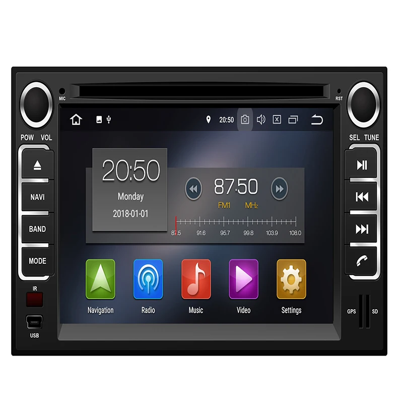 Cheap New come! Android 9.0 2 DIN 4G LTE modem Car DVD for KIA Sportage 2007-2010 CEED GPS Navigation Car Radio Player support TPMS 2