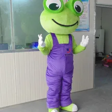 Сделайте EVA Материал лягушки маскарадный костюм, с изображением мультяшных персонажей "лягушка", "одежда День рождения маскарадный костюм; маскарадный костюм на Рождество для взрослых костюм