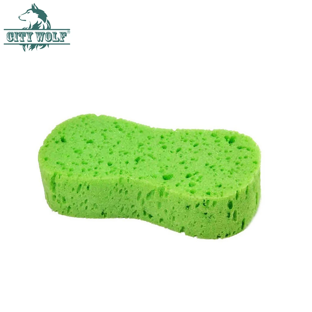 car wash honeycomb sponge high density vacuum compressed sponge car cleaning accessory