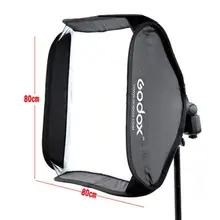 Godox Softbox 80×80 cm Diffuser Reflector for Speedlite Flash Light Professional Photo Studio Camera Flash Fit Bowens Elinchrom