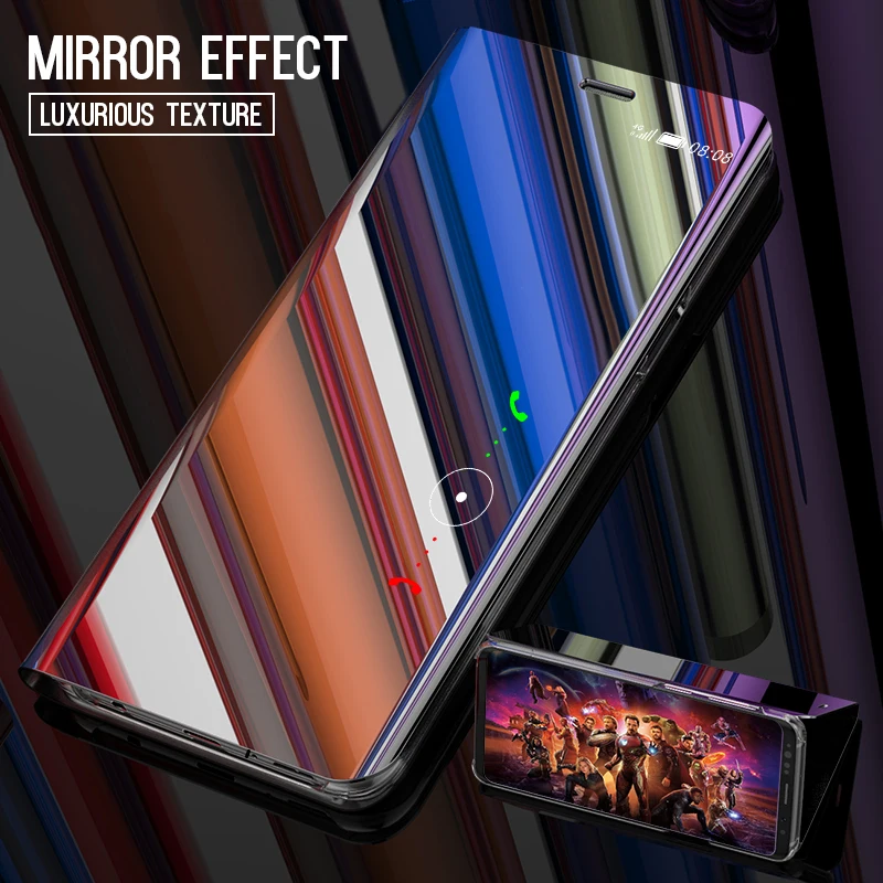 

Mirror Flip Cases For Xiaomi Redmi 7 Note 7 6 Pro 5 Plus 6A 4X Mi 8 9 SE A1 A2 Lite 5X 6X Fundas Cover on Redmi Note 7Pro Case