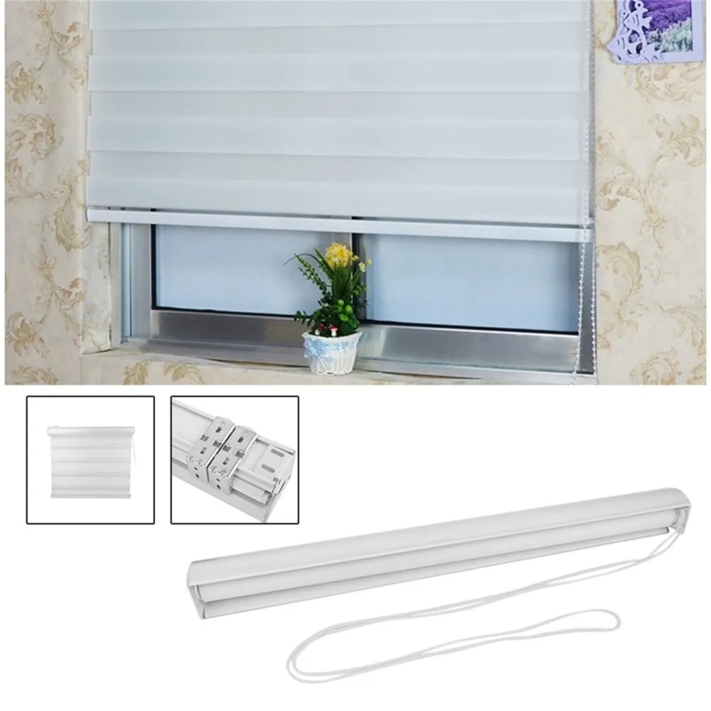 

European Korean Stylish Window Up And Down Venetian Blinds Curtains 100*150cm Window Shutter 3 Colors for Options