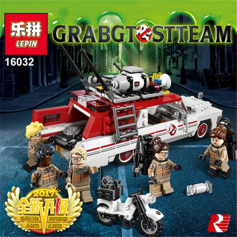 

LEPIN 16032 the Movies Series 586PCS Monster fighter Ghost car Model set Kits Model Compatible With 75828 for Christmas Gifts