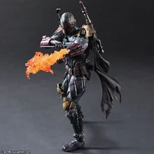 270mm Star Wars Boba Fett Action Figure Play Arts Kai Toys PVC Anime Toys Boba Fett Movie Star Wars Playarts model fans play arts kai metal gear solid 5 the phantom pain quiet venom snake pa 25cm pvc action figure doll toys kids gift