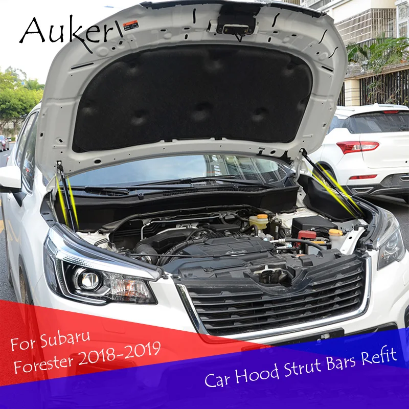  For Subaru Forester 2019 Car-styling Refit Bonnet Hood Gas Shock Lift Strut Bars Support Rod