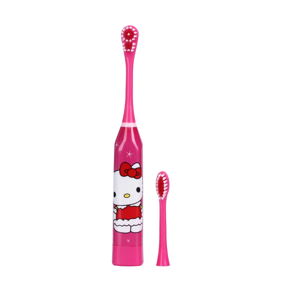 

Children Electric Toothbrush Cartoon Pattern Double-sided Tooth Brush Heads Electric Teeth Brush For Kids 2pcs Head replacement