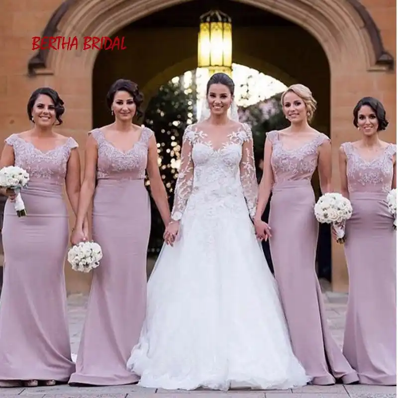 vestidos de damas para bodas